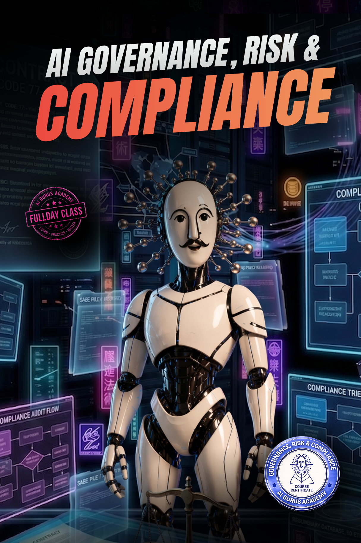 AI Governance, Risk and Compliance course — AI policy training for leaders on LearnAI.TV