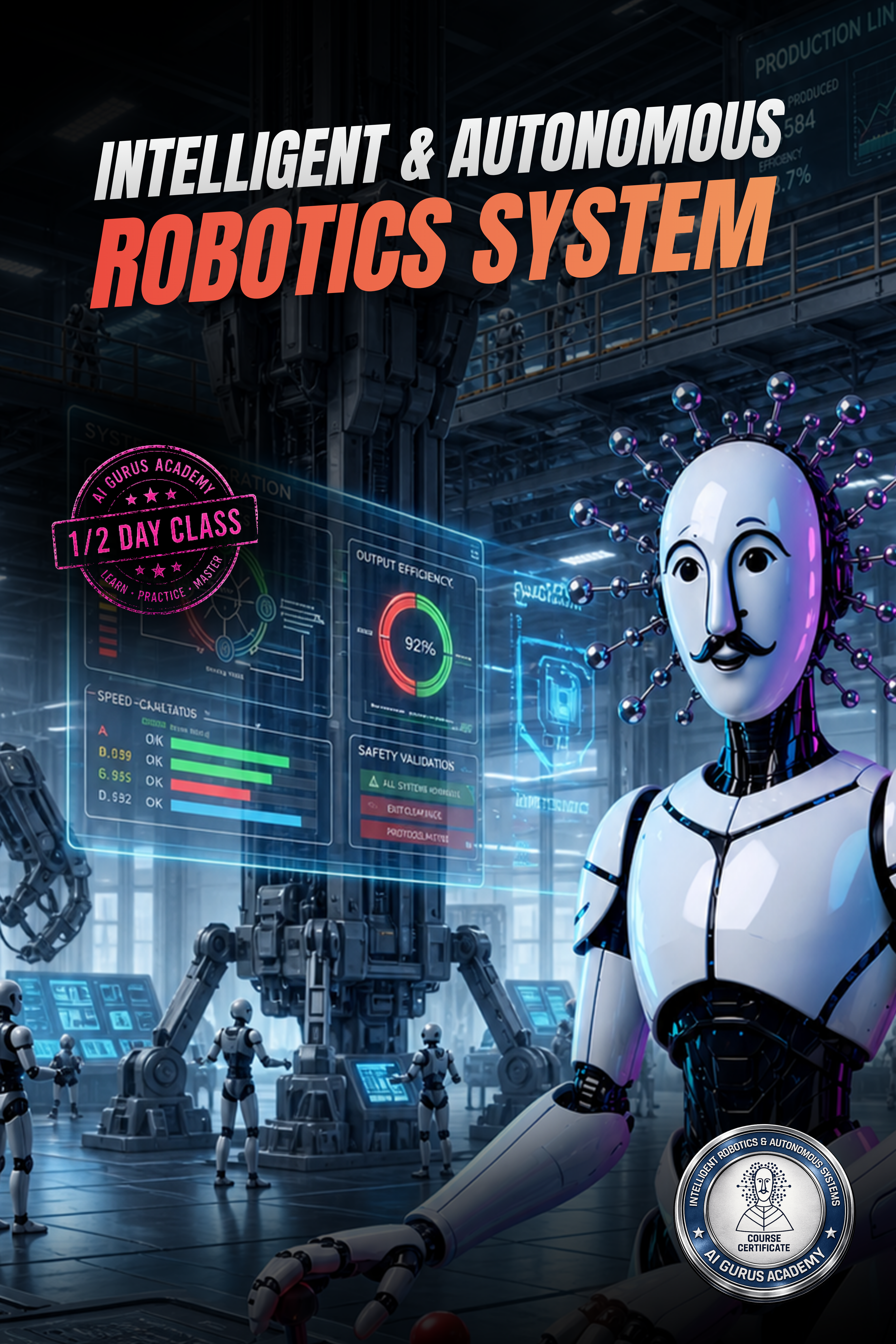 Intelligent and Autonomous Robotics Systems course on LearnAI.TV